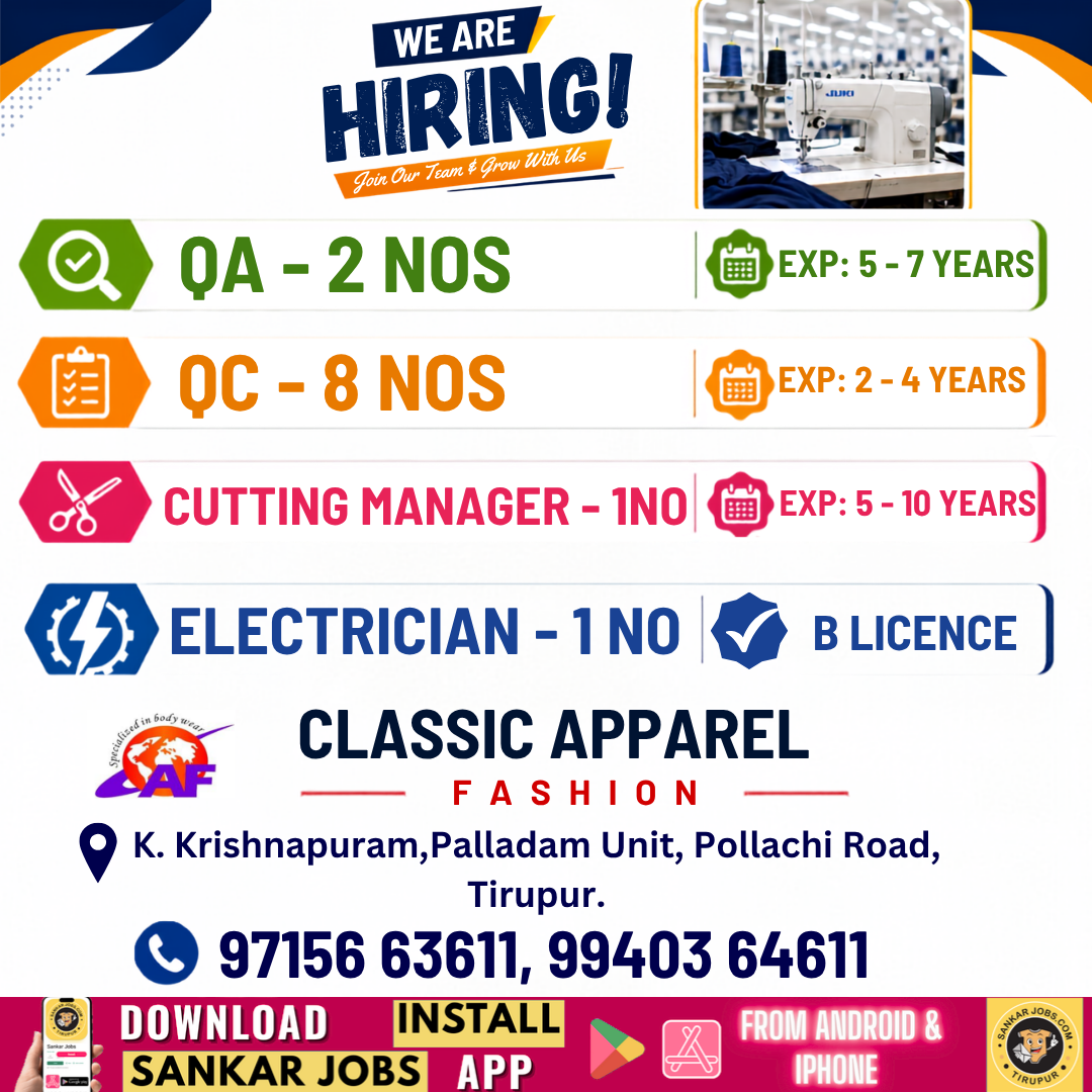 Garment Jobs