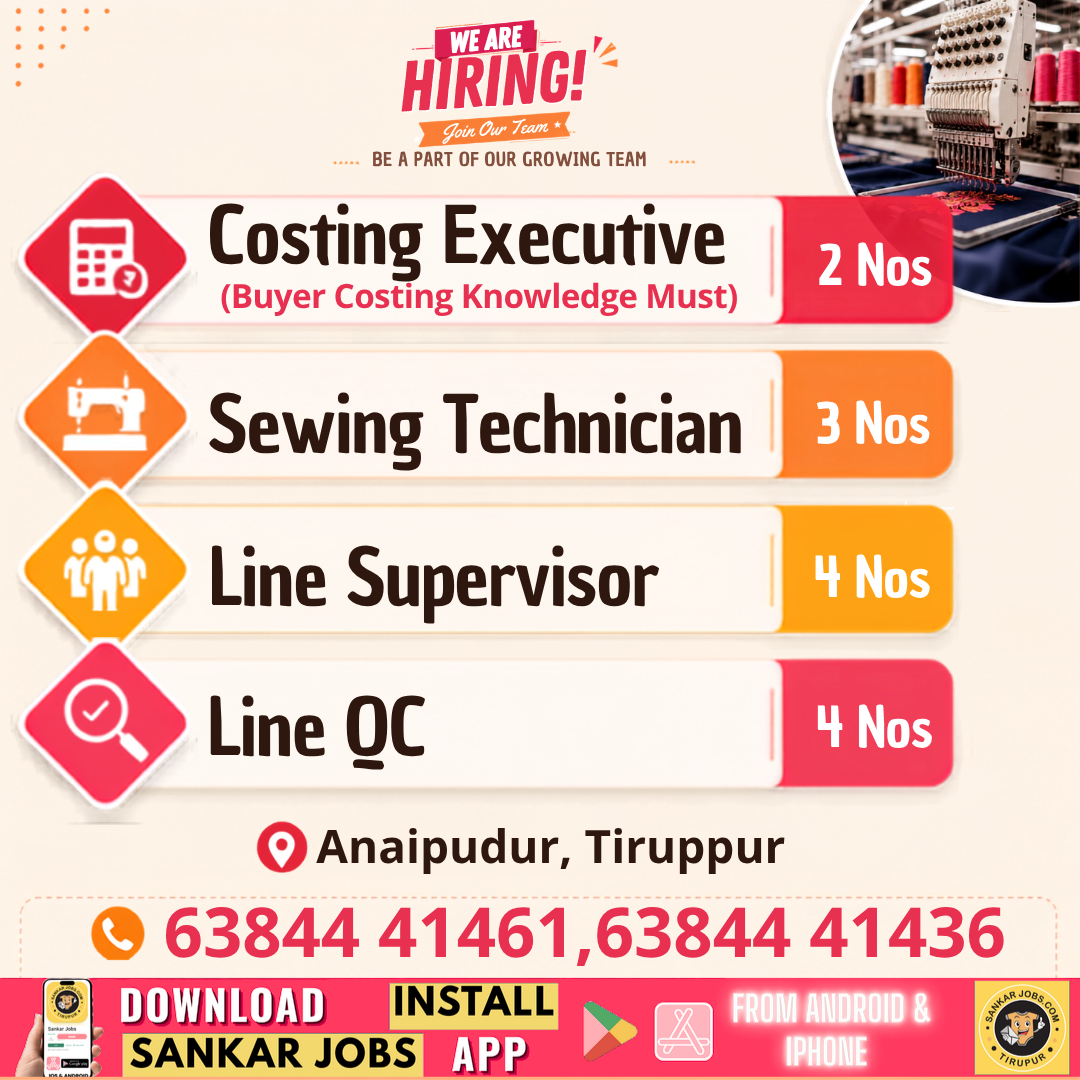 Garment Jobs