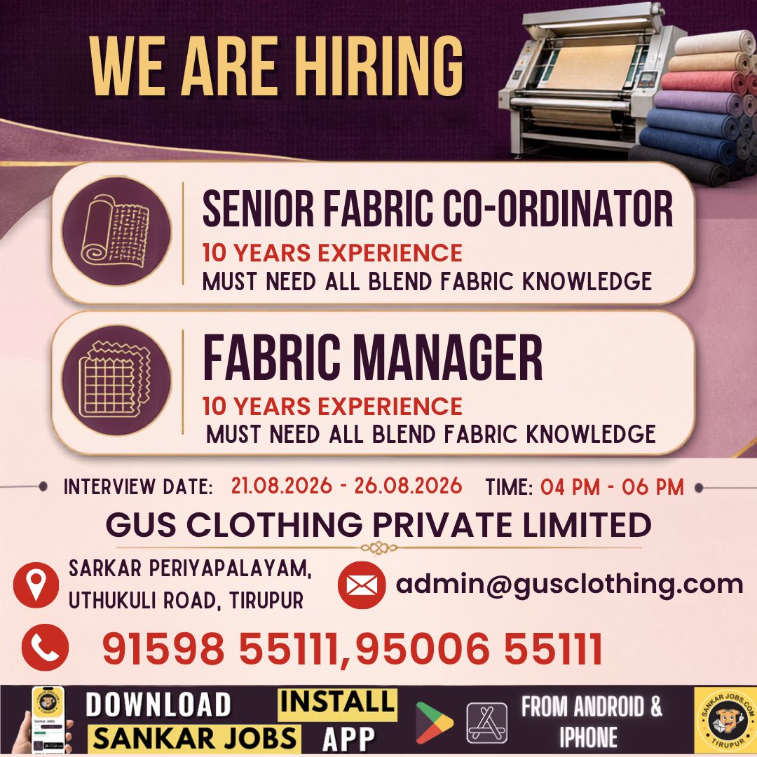 Garment Jobs