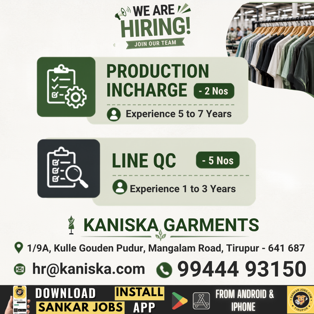Garment Jobs