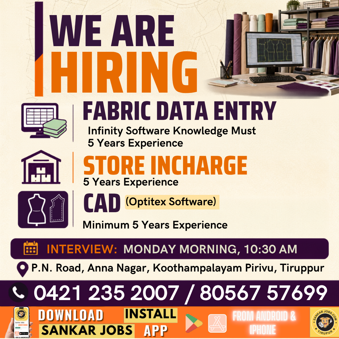 Garment Jobs
