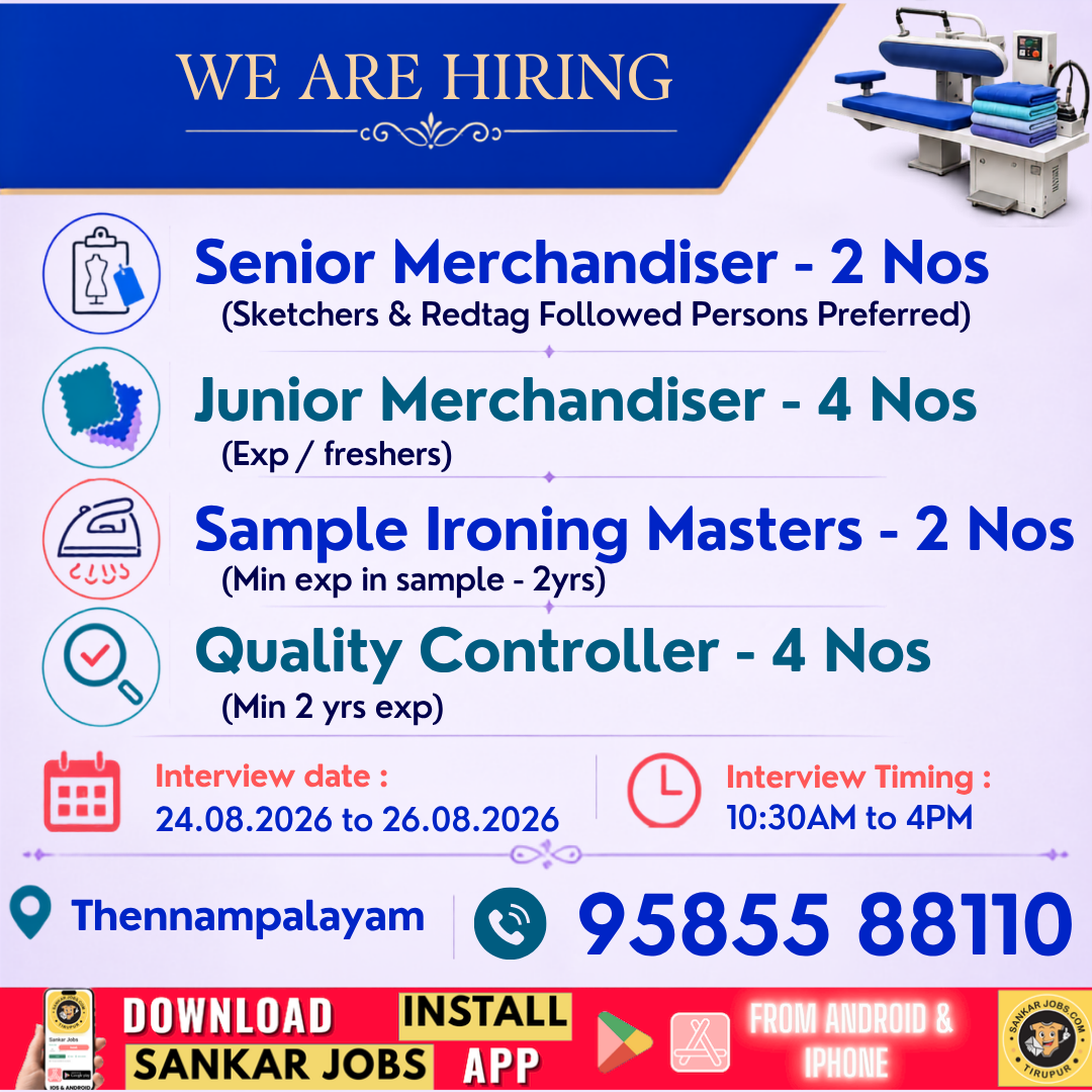 Garment Jobs