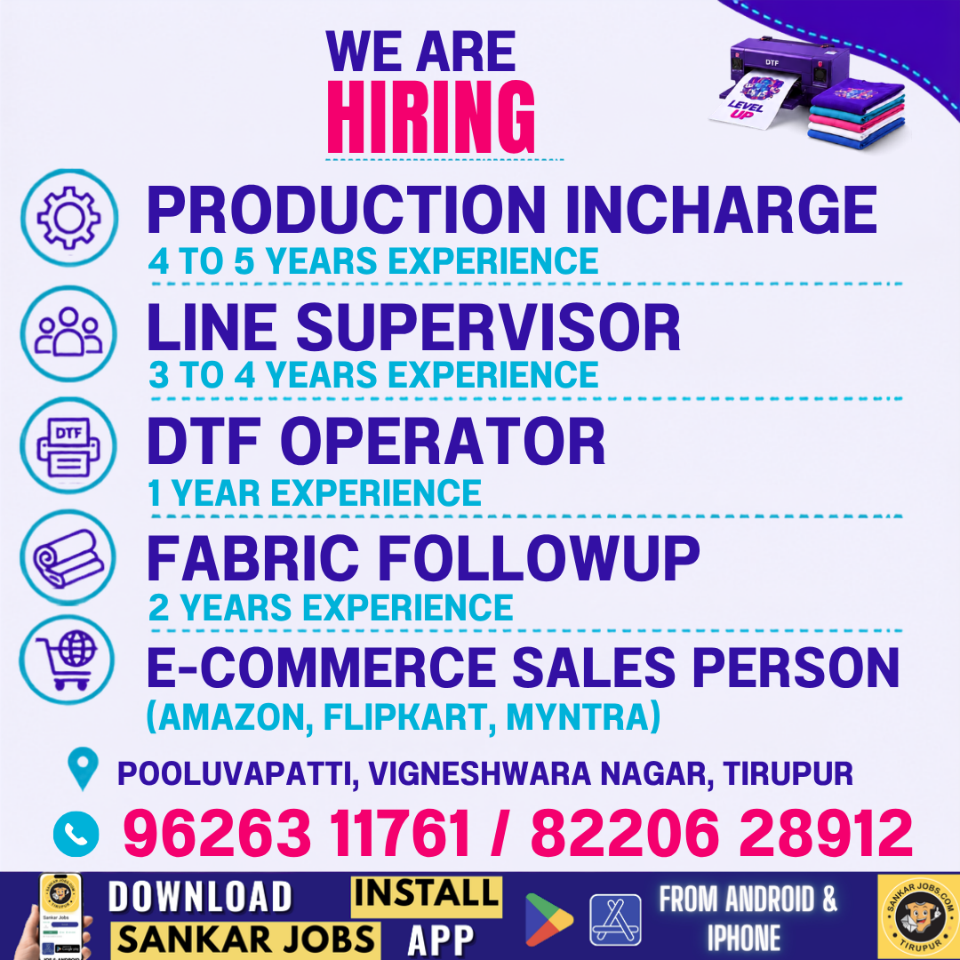 Garment Jobs