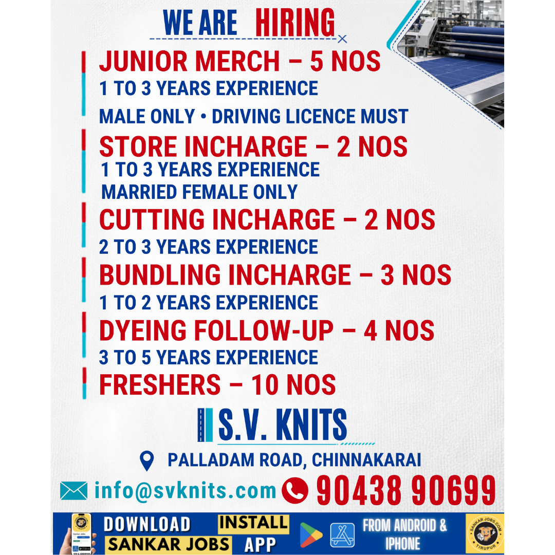 Garment Jobs