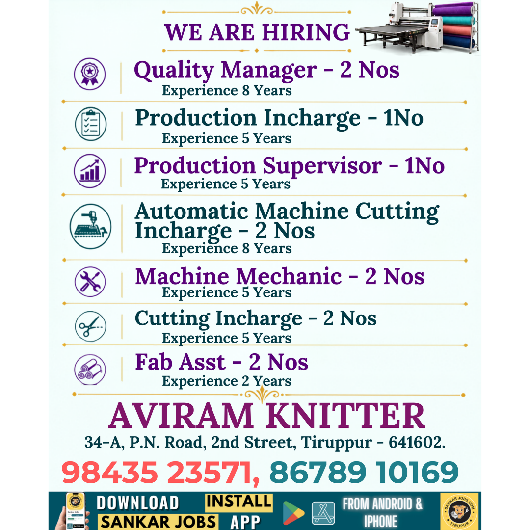Garment Jobs