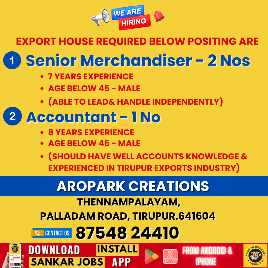 Garment Jobs