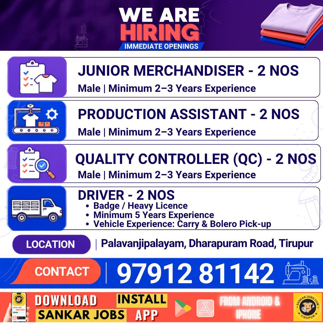 Garment Jobs