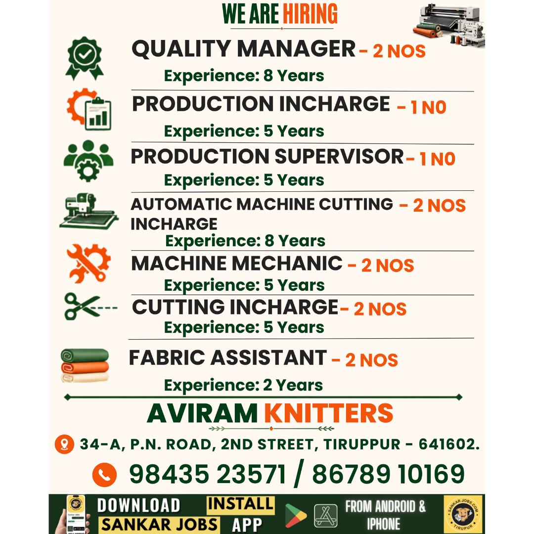 Garment Jobs