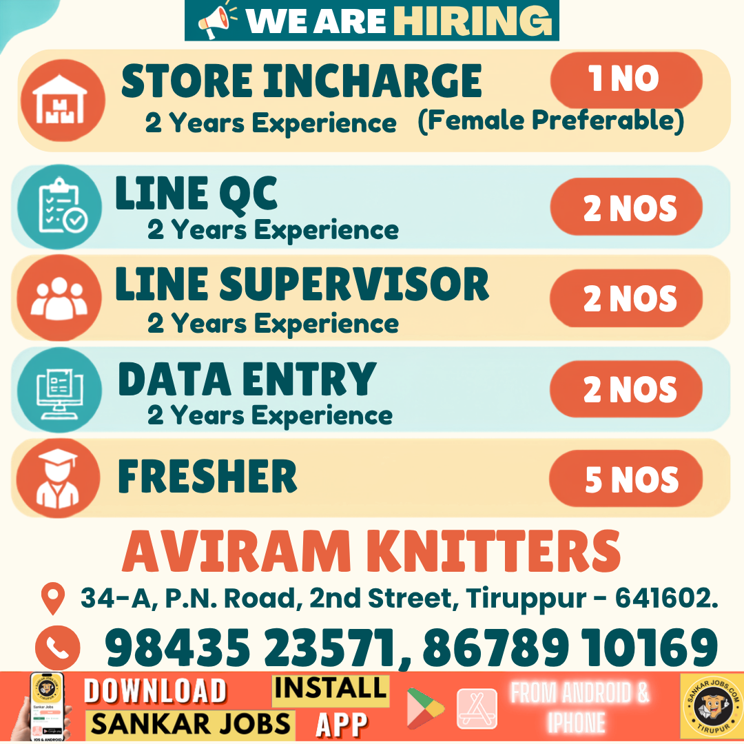 Garment Jobs
