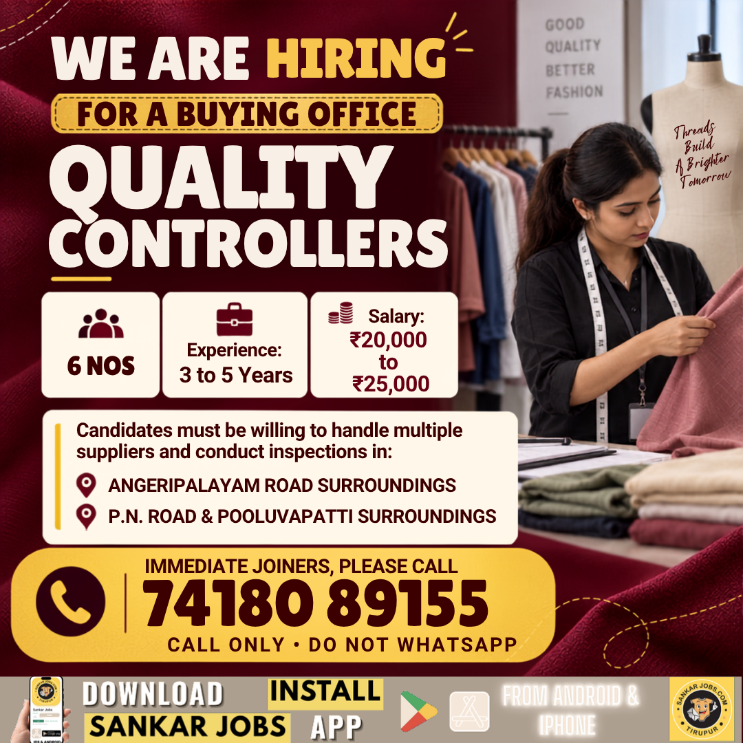Garment Jobs