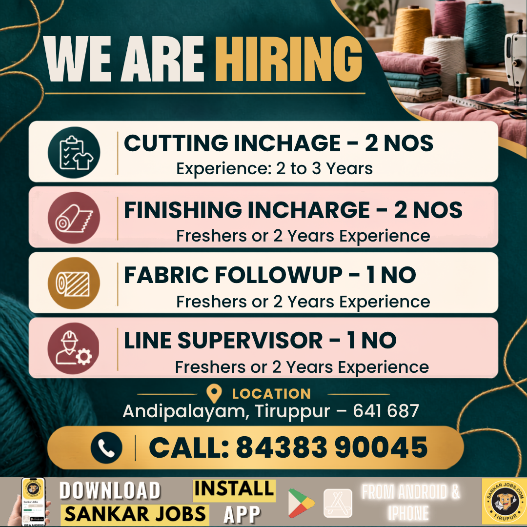 Garment Jobs
