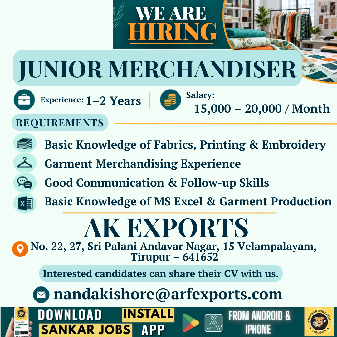 Garment Jobs