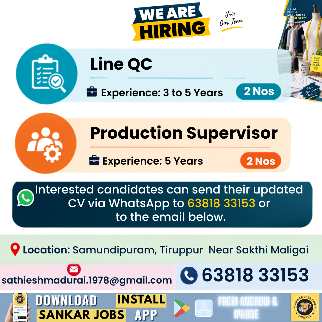 Garment Jobs