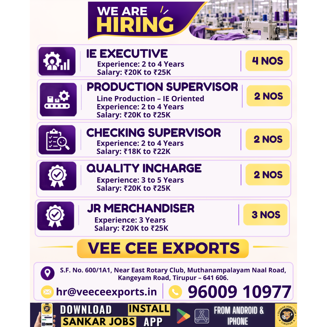 Garment Jobs