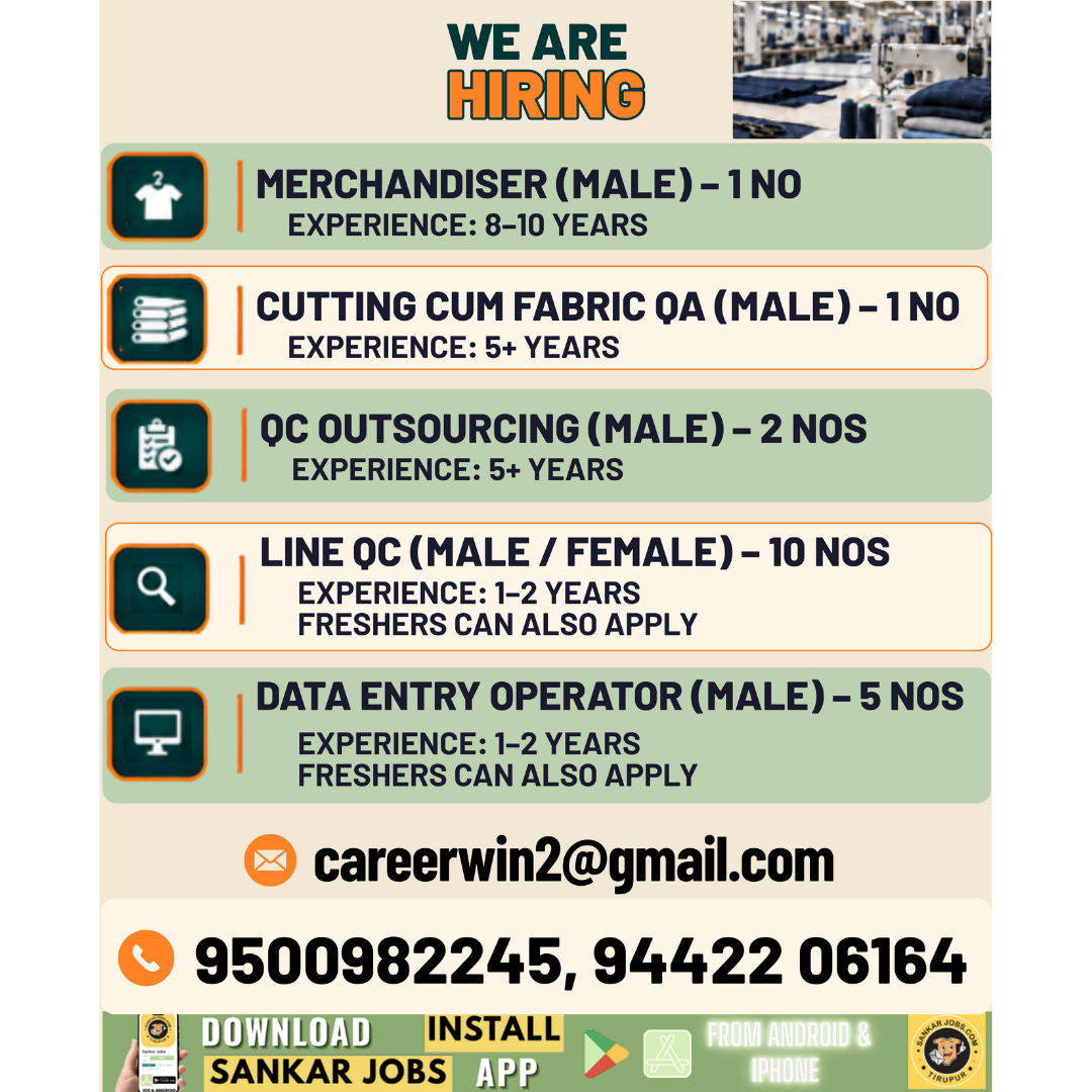 Garment Jobs