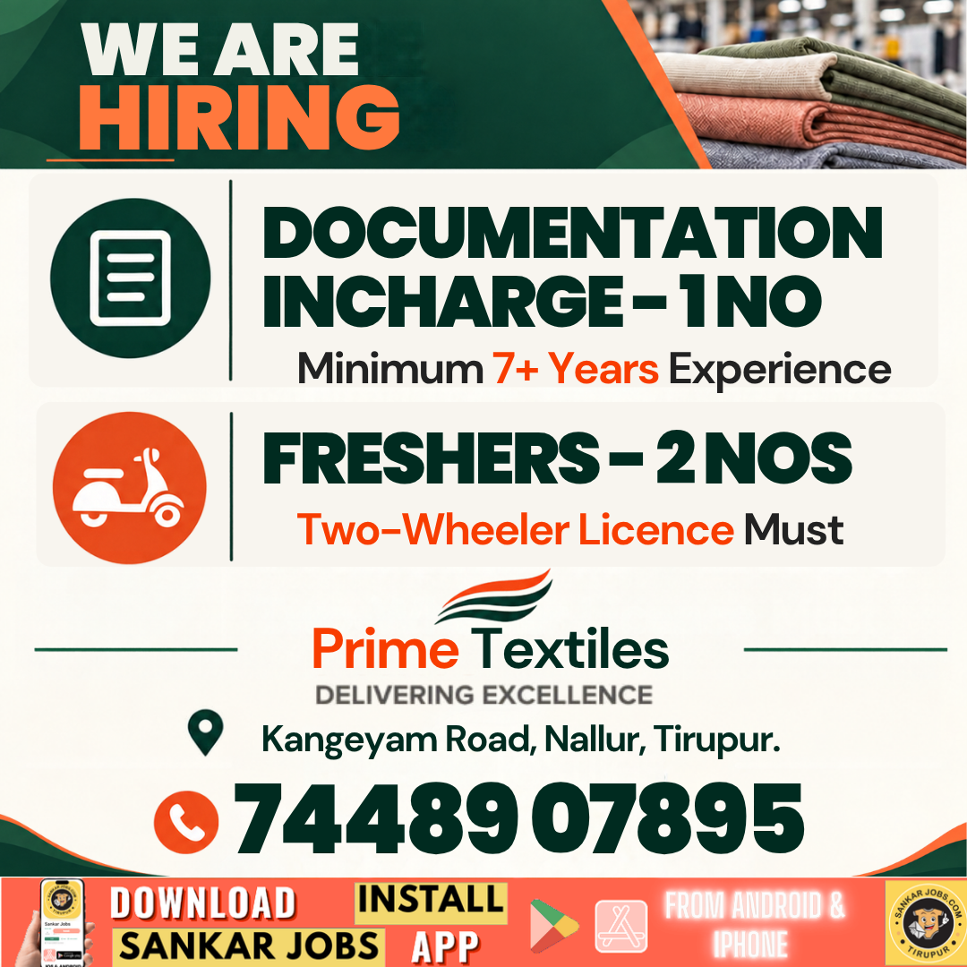Garment Jobs