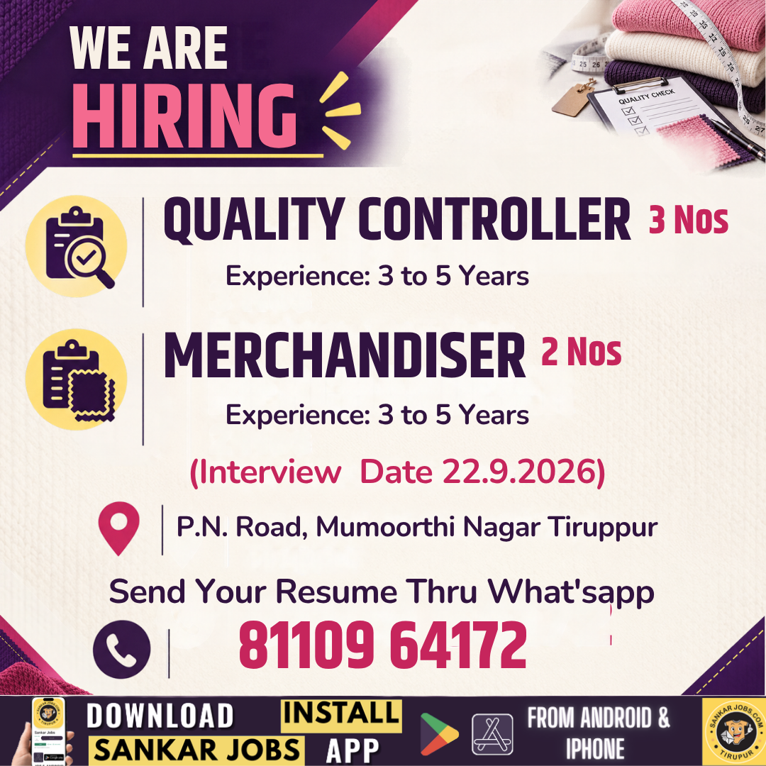 Garment Jobs