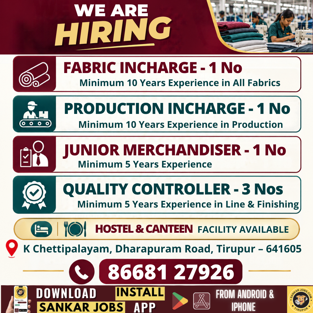Garment Jobs